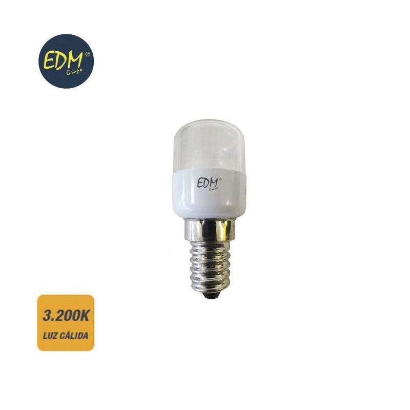 Lâmpada LED para geladeira 0,5w 60 lumens E14 3200k luz quente EDM 35290