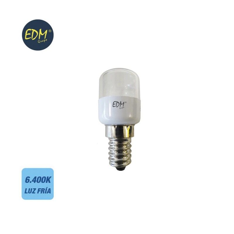 Lâmpada LED para geladeira 0,5w 60 lumens E14 6400k luz fria EDM 35291