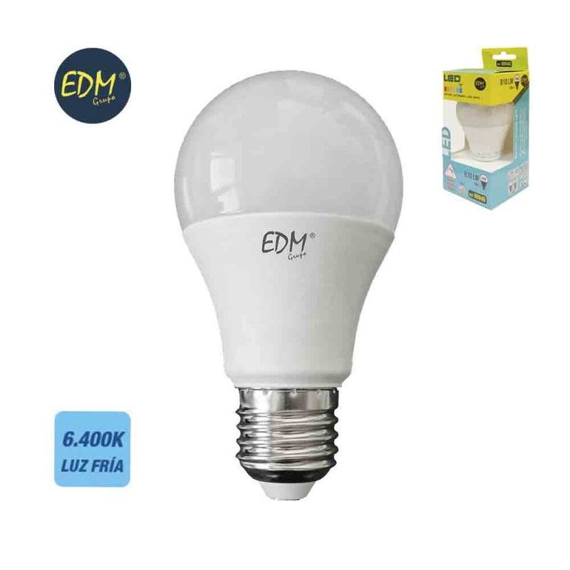 Lâmpada LED padrão e27 12w 1154lm 6400k luz fria ø6x11cm EDM