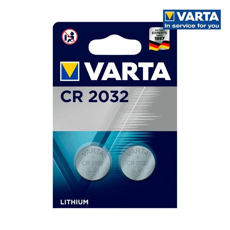 Micropila litio cr2032 3v varta blister 2 uni  EDM 38477