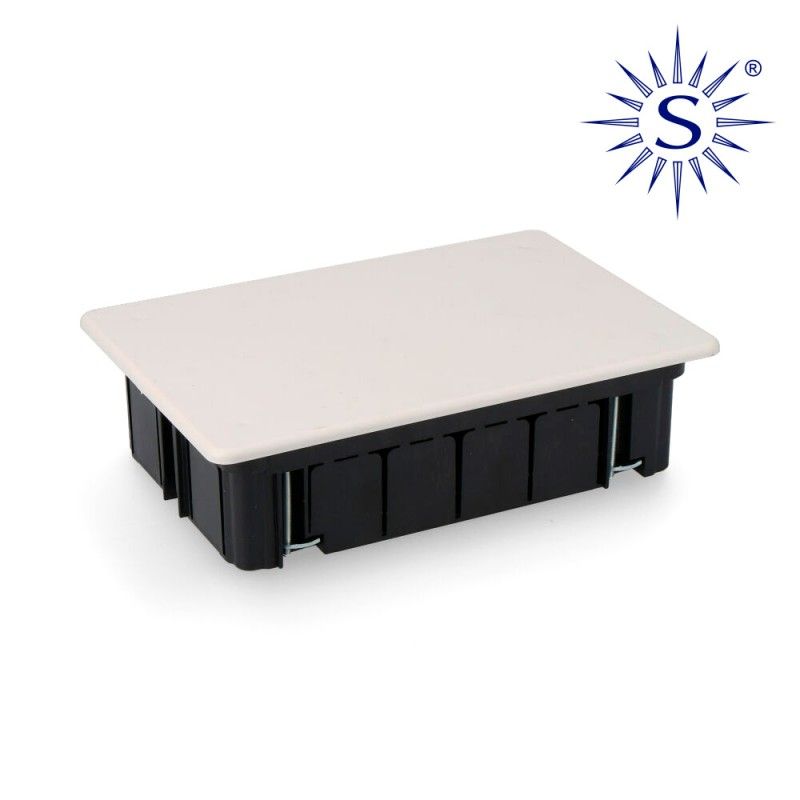 Caja empotrar 164x106 x47mm garra metalica para tabique hueco EDM 60096