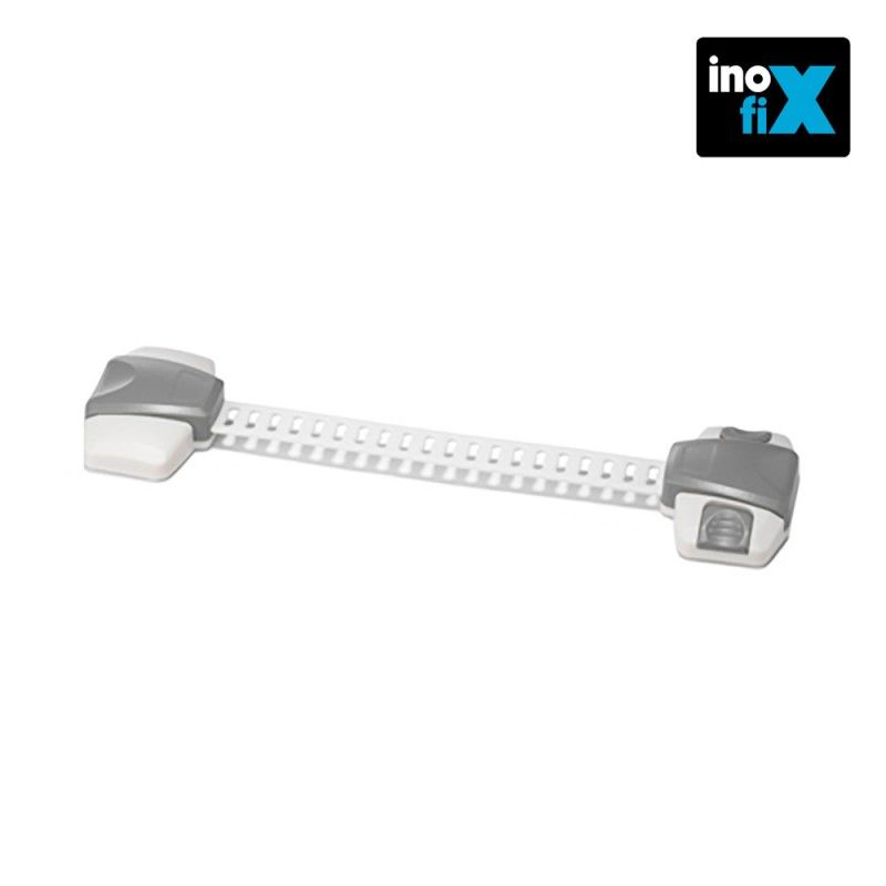 Cierre seguridad multiuso ajustable blanco (blister) inofix EDM 66510