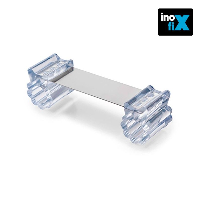 Retenedor puerta flexible transparente (blister) inofix EDM 66518