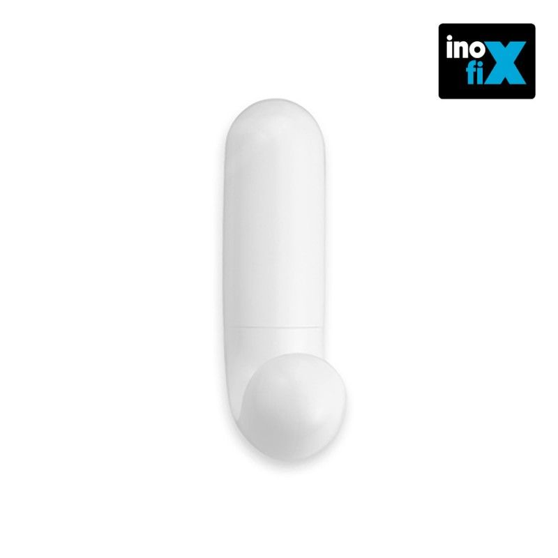 Colgador adhesivo "j" blanco (blister) inofix EDM 66554