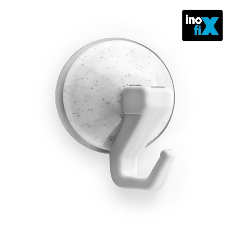 Suporte de ventosa Ø42mm articulado branco 1208-2-000 Blister 2 unidades INOFIX