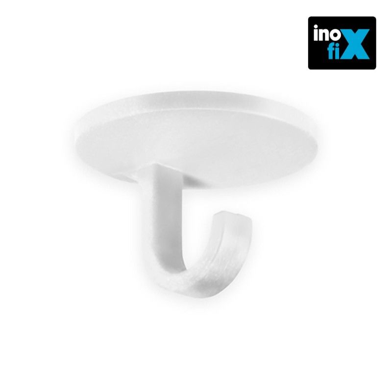 Colgador gancho adhesivo blanco (blister 4 unid) inofix EDM 66583