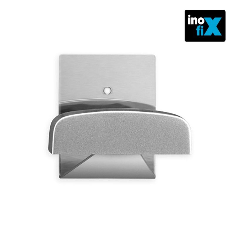 Colgador adhesivo cromo mate (blister) inofix EDM 66595