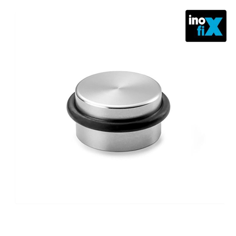 Tope cilindrico acero inox con adhesivo extra fuerte (blister) inofix EDM 66623