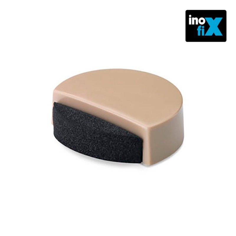 Tope adhesivo silencioso beigue (blister) inofix EDM 66634