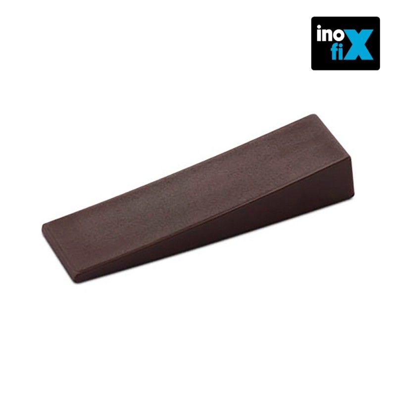 Cuña plastico marron (blister 3 unid) inofix EDM 66656