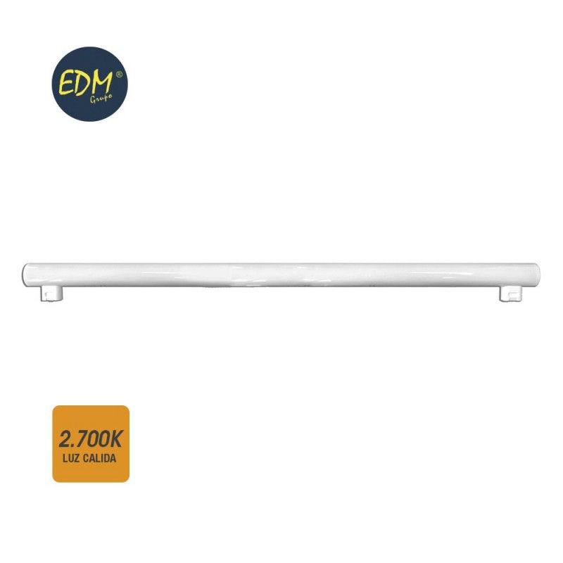 Linestra led 18w 1.450 lumens 2.700k luz quente 2 soquetes s14s EDM 98809