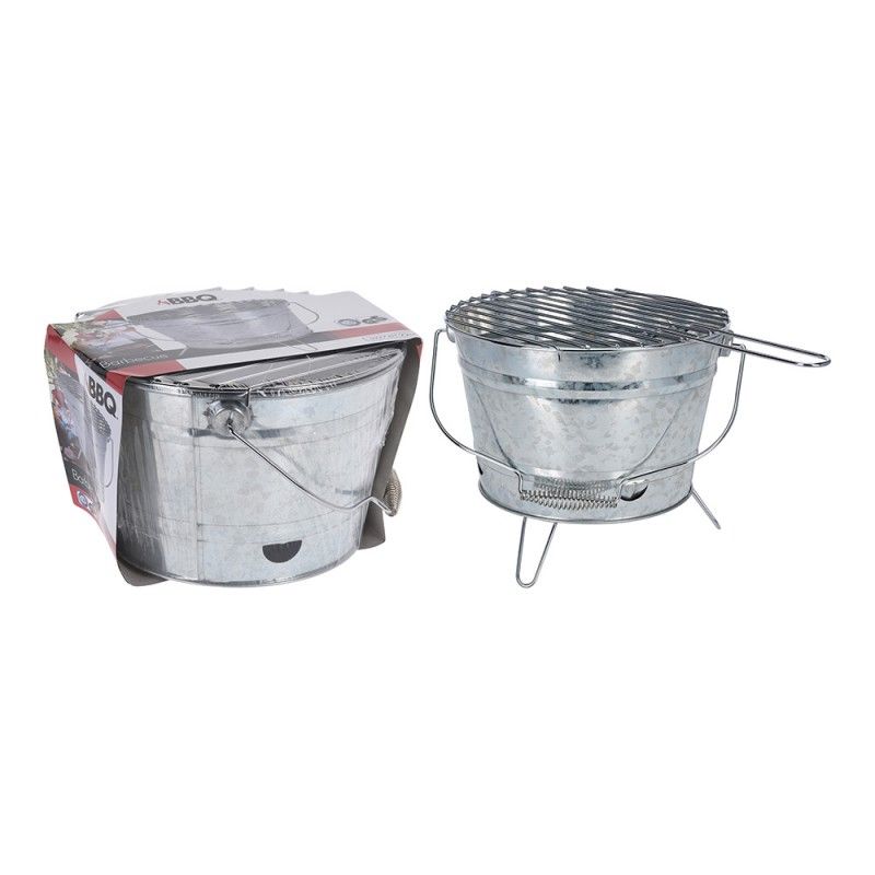 Barril Churrasco Zinco Modelo Ø27cm BBQ