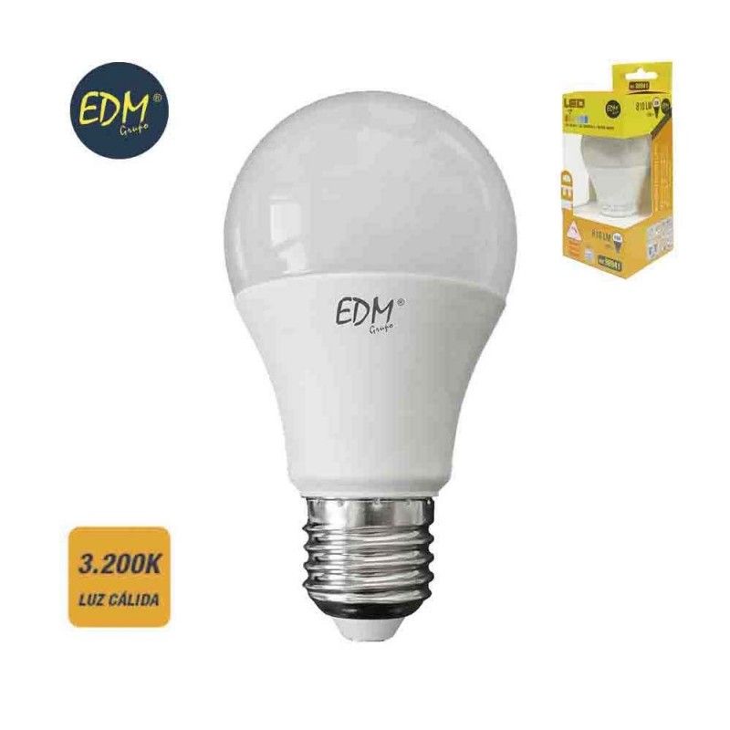 BOMBILLA STANDARD LED A65  2.100LUMENS E27 20W 3200K  EDM 98709