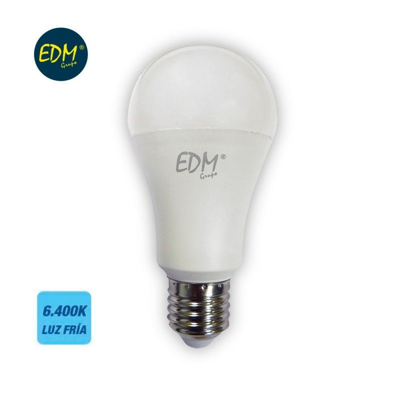 BOMBILLA STANDARD LED A65  2.100 LUMENS E27 20W 6400K  EDM 98708