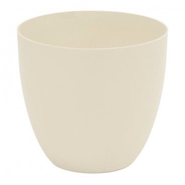 Maceta inyeccion cuenco ø32cm color crudo EDM 74926