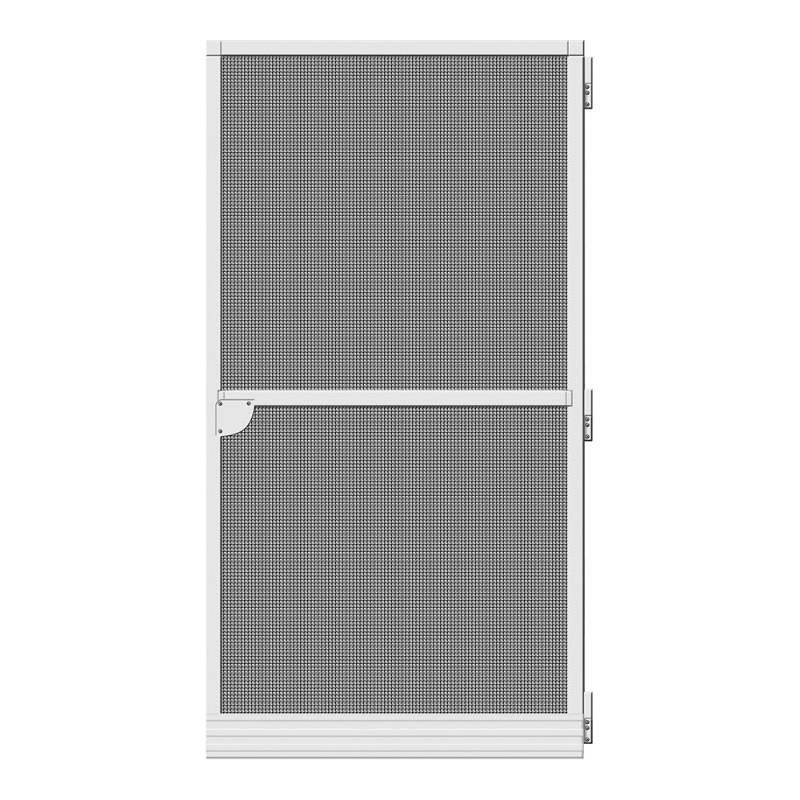 Puerta mosquitera abatible basic blanco 100x210cm EDM 75882