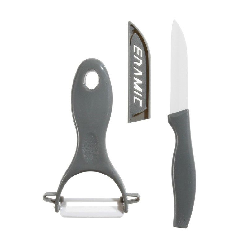 Kit pelador y cuchillo ceramico  EDM 76576