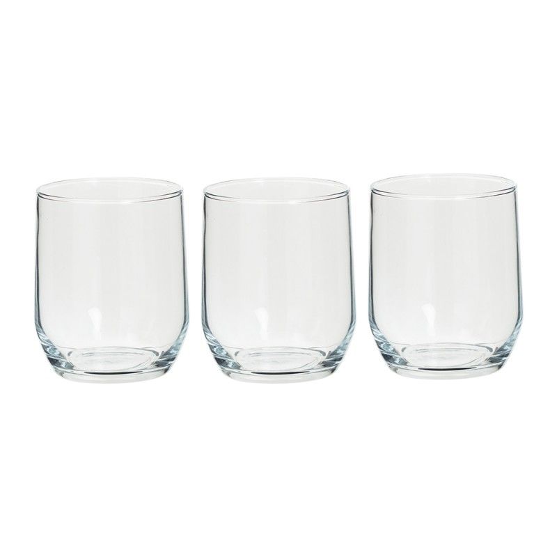 Conjunto 3 vasos de agua 31.5cl coleccion paol EDM 76589