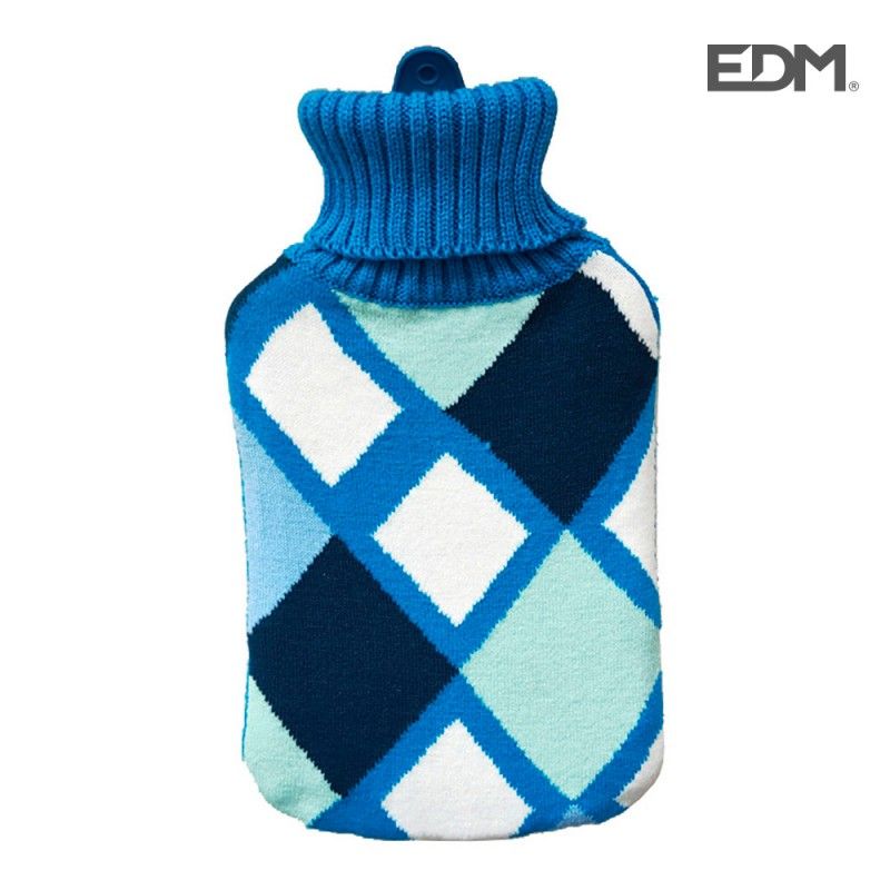 Bolsa de agua cuadros colores marinos 2l EDM 76775