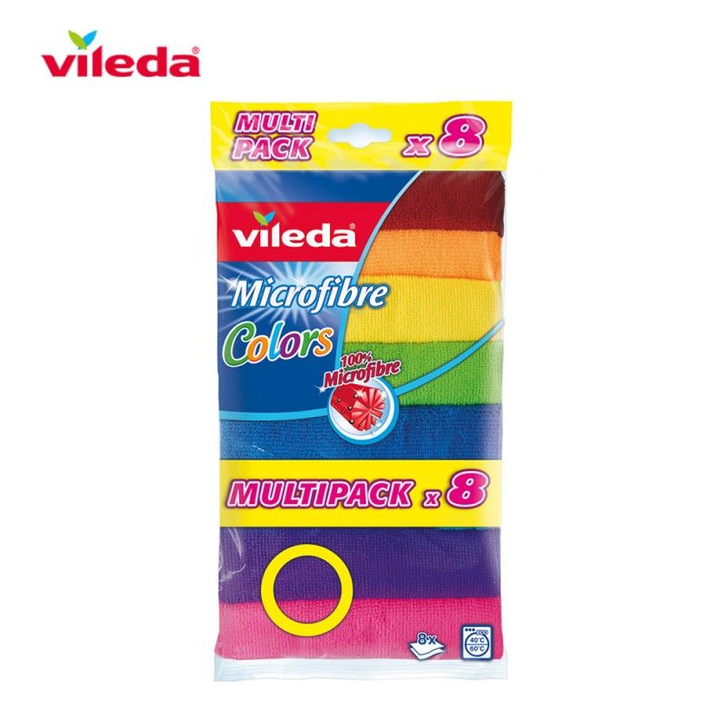 Bayeta microfibra colors 8 151501 vileda EDM 77608