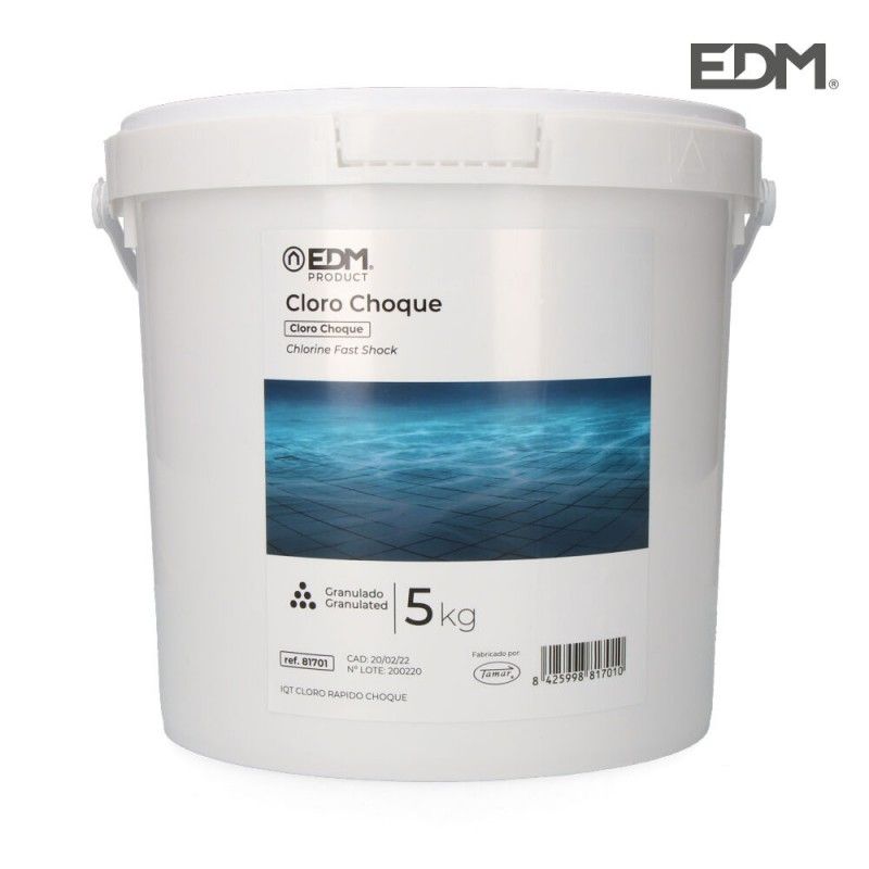 Cloro de choque 5 kg fusion  edm EDM 81701