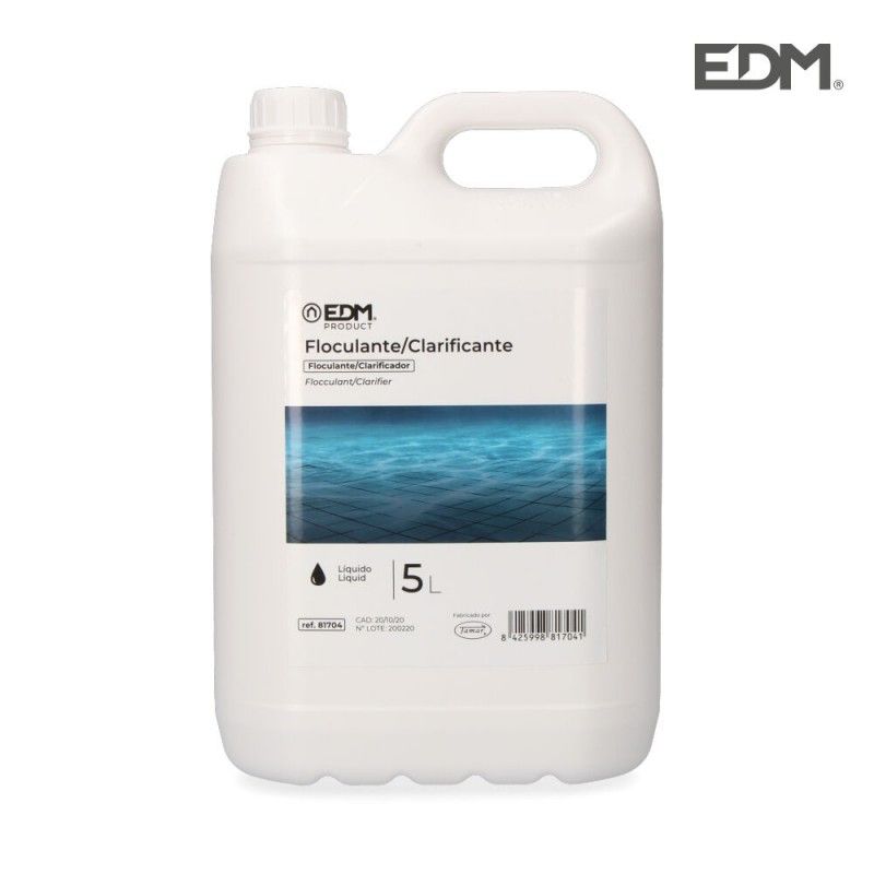 Floculante liquido 5 litros fusion  edm EDM 81704