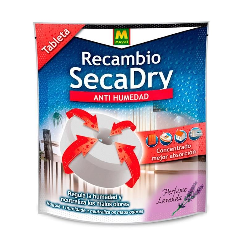 Comprimido de reposição Secadry Massó 450g (231485)