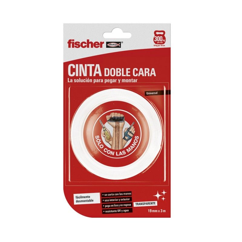 Fita dupla face FISCHER SCLM 548831