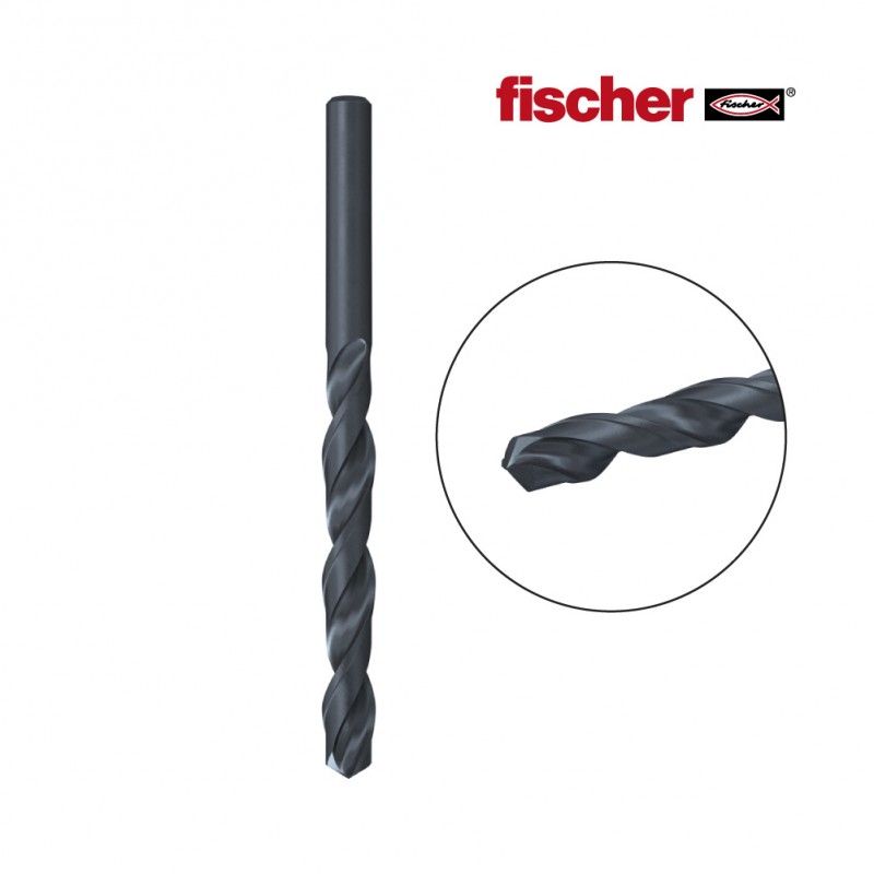 Broca FISCHER para metal HSS-R DIN338 5.0x52/86 530413