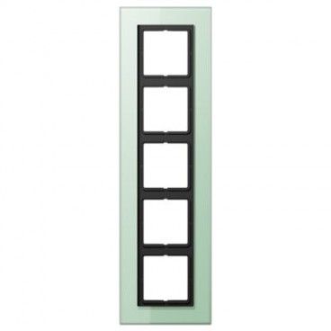 Marco 5 elementos LS PLUS cristal JUNG LSP 985 GLAS