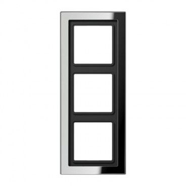 Marco 3 elementos cromado (11mm) LS Design JUNG GCRD 2983