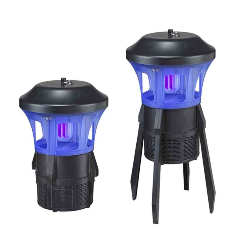 Atrapa insectos electrico edm 7w 100m2 exterminador insectos interior/exterior funcionamiento: gracias a la luz ultra-violeta ha