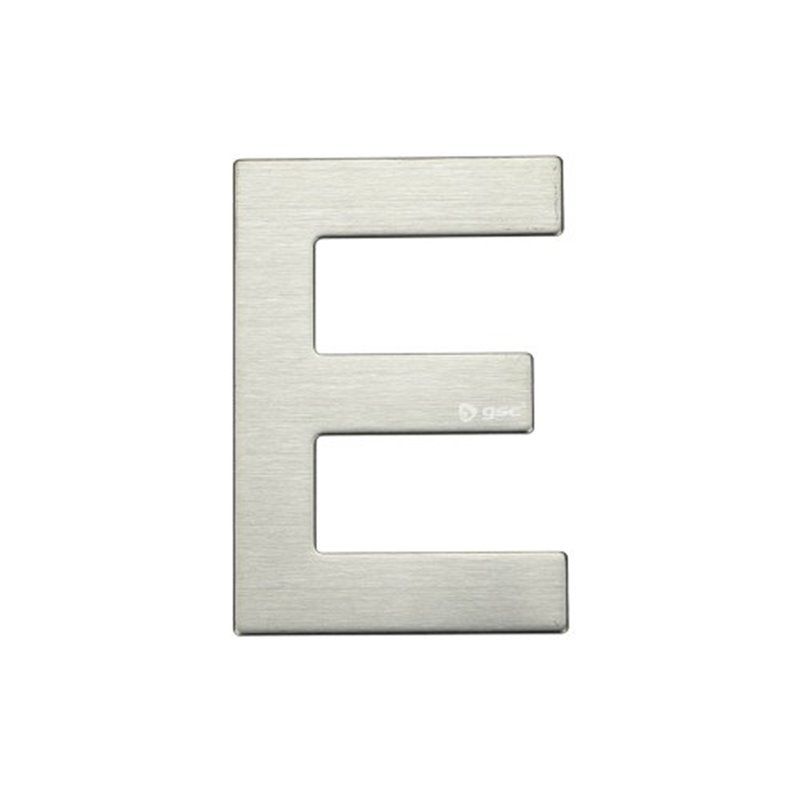 Door letter E stainless steel with adhesive GSC 003302624 GSC - 1