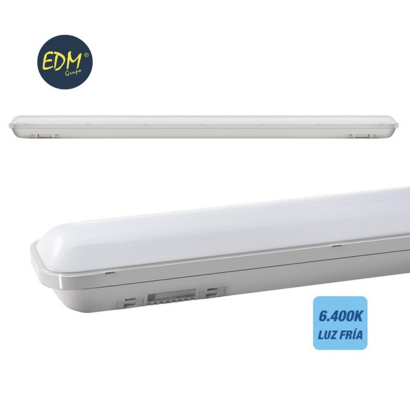 LED IP65 bande étanche 18W 1500 lumens 6500K lumière froide EDM