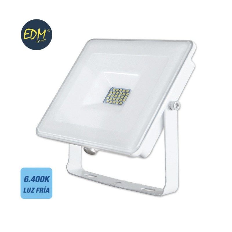 MULTILED Slimline-Projektor IP65 220-240V 20w smd 6.400k kaltes Licht 1400 Lumen EDM