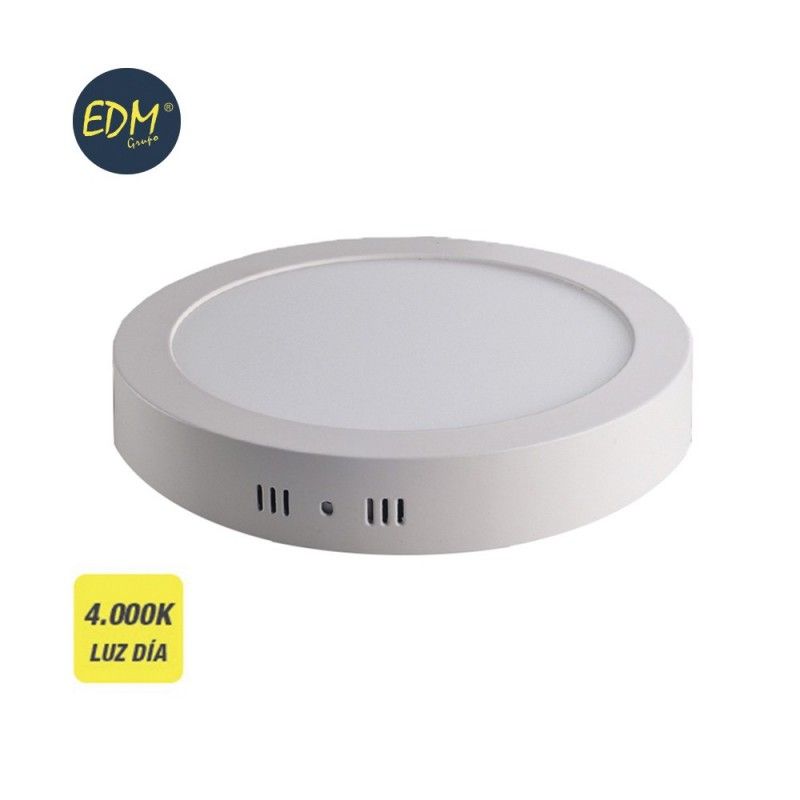 LED Downlight di superficie 20W 1500 lumen 4000K bianco giorno di luce EDM