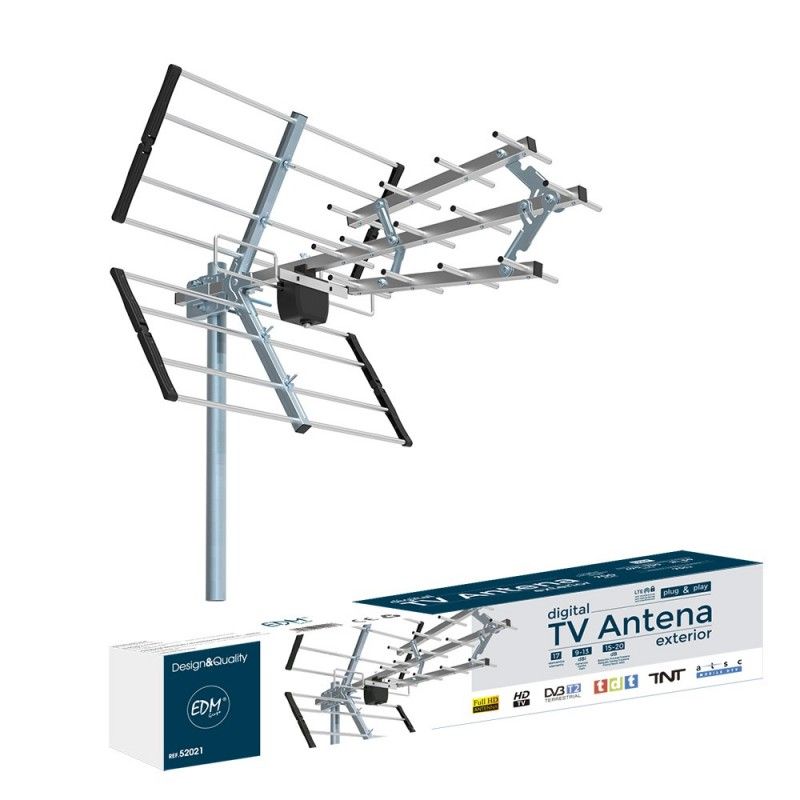 Antena de TV UHF 470-694 MHz EDM