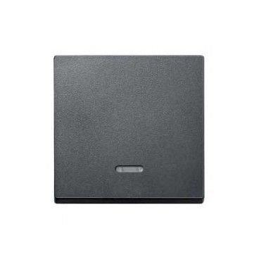 Tecla simple con visor Antracita SCHNEIDER MTN431014