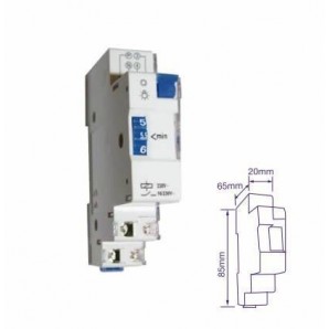 Hager - Emn001 - minutero de escalera 16a, 230v : : Bricolaje y  herramientas