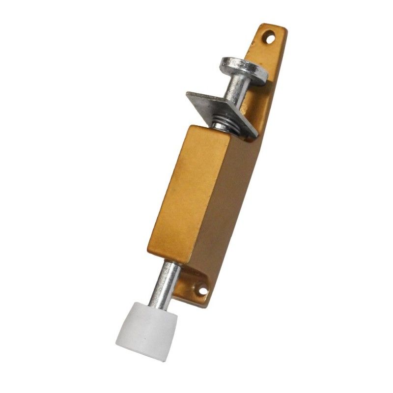 Freno puerta 120mm dorado