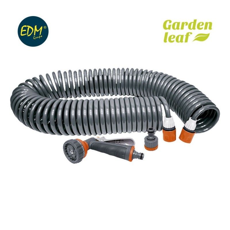 Kit Mangueira Espiral "Water Easy" Comprimento Total 15m EDM