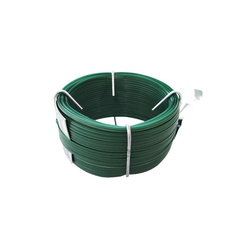 Hilo plastificado verde  4mmx50m