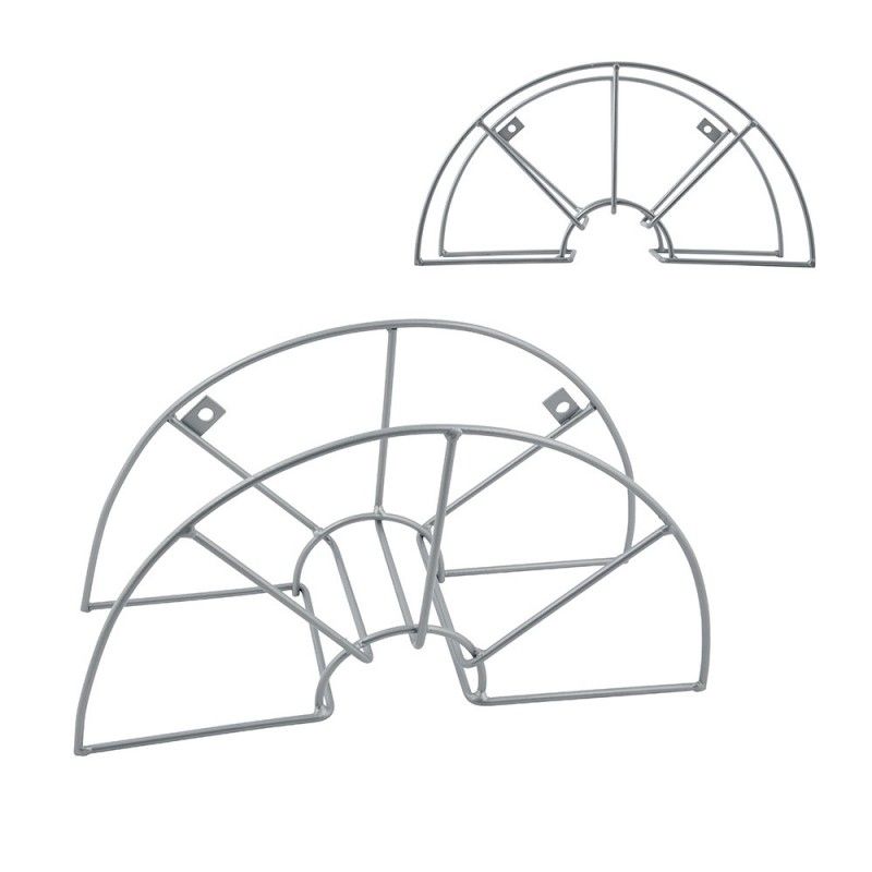 Porta-mangueira metal plastificado 43x15x23cm EDM