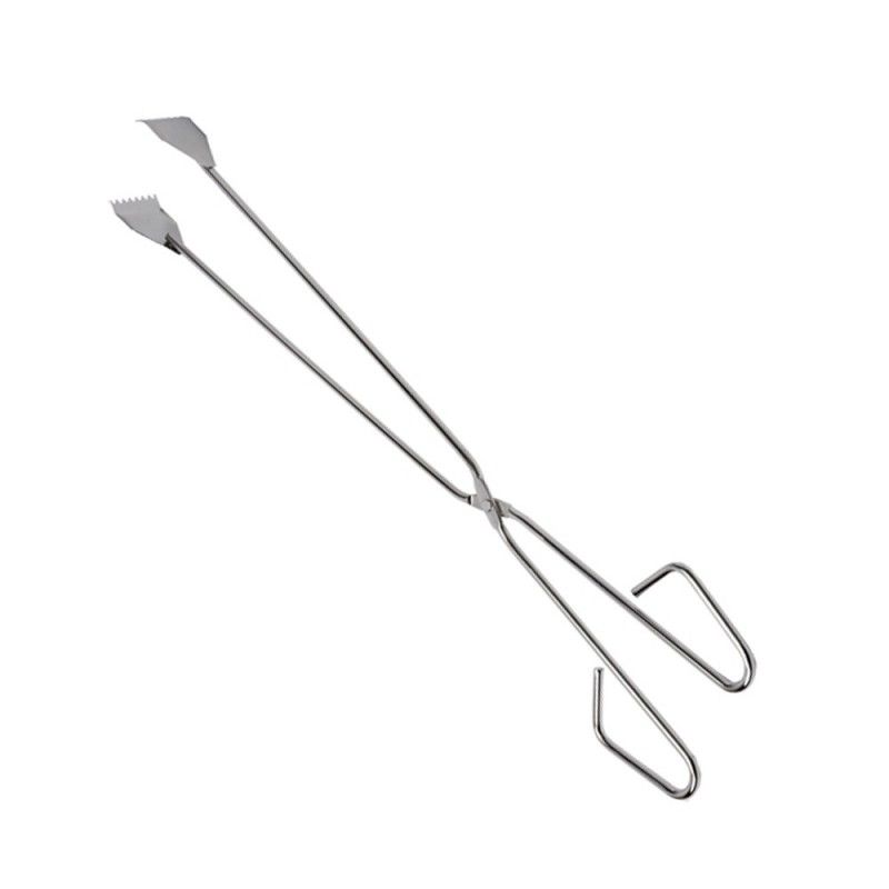 Pinzas para barbacoa inox. 55cm