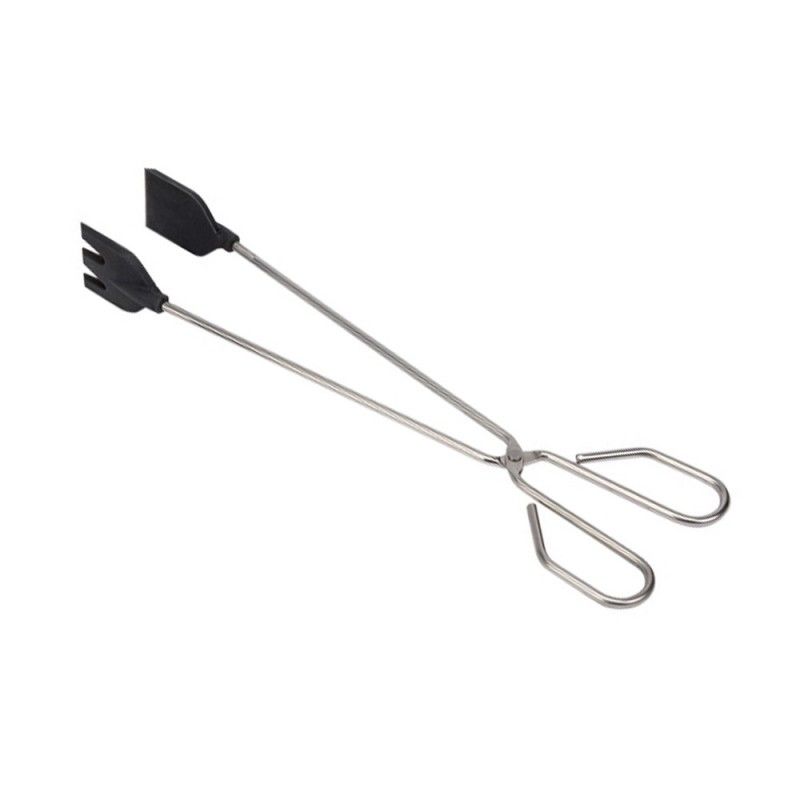 Pinzas con pala de nylon. inox. 35cm