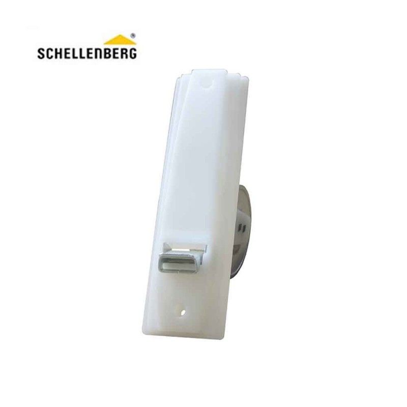 Pá de lixo com placa SCHELLENBERG Branco Maxi System 25x165x140mm (140x155mm)