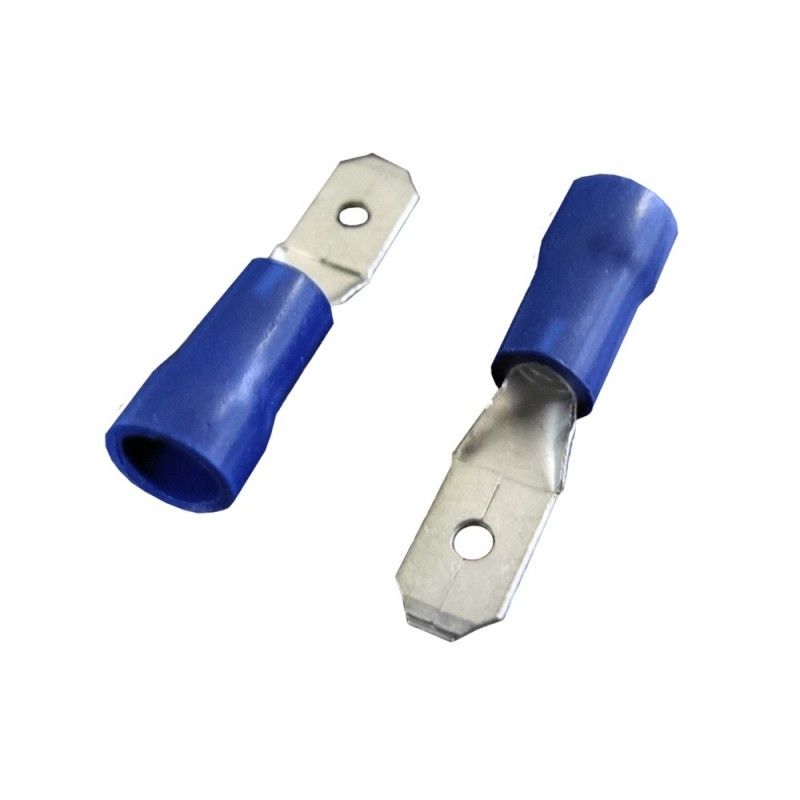 Terminale faston preaislado maschio 2.8 mm, sacchetto da 100 pz 