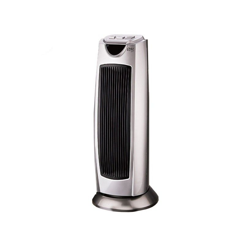 Calefactor Tower ceramico model silver 1000/2000W oscillating 