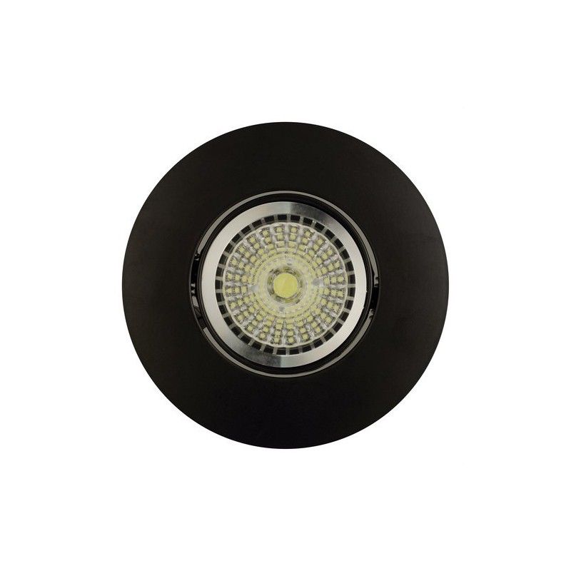 Downlight 639 GX5,3 12V 50W negro JISO 639D-01