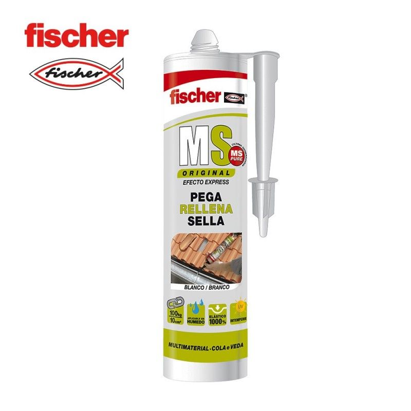 Ms sellante adhesivo blanco FISCHER 290ml